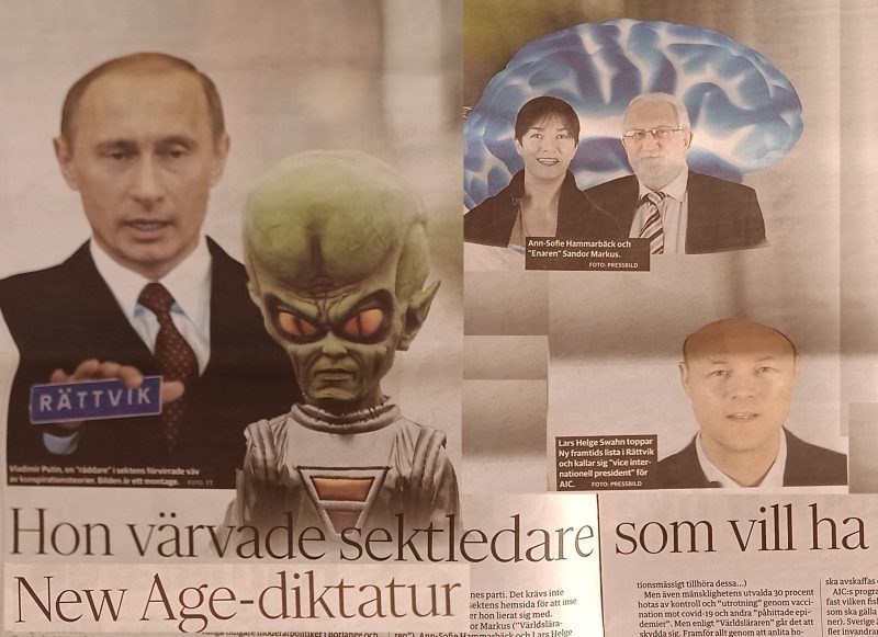 Falukuriren Sprider Konspirationsteorier. Putin i Rättvik.